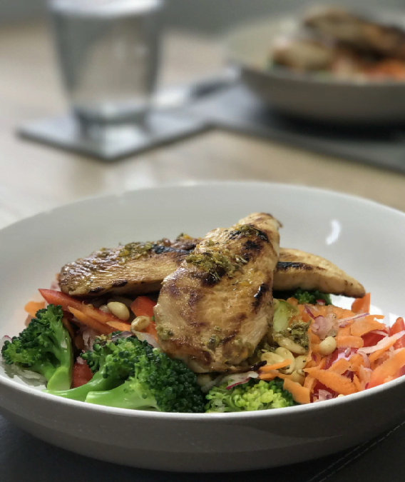 ORANGE & OREGANO CHICKEN SALAD