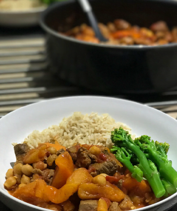 LAMB & APRICOT TAGINE