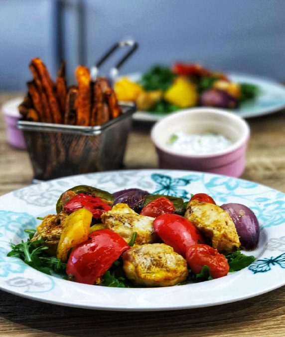 CHICKEN TIKKA KEBABS