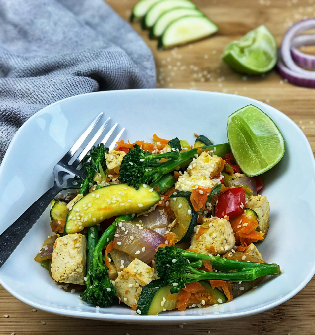 ZINGY TOFU STIR FRY