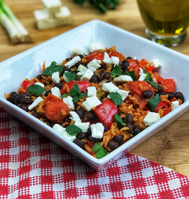 VEGETARIAN BURRITO BOWL
