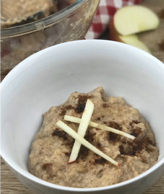 APPLE & CINNAMON SLOW COOKED OATS