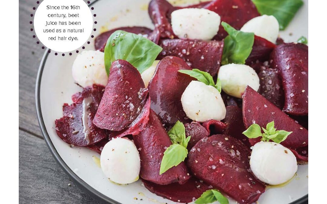 Beetroot caprese