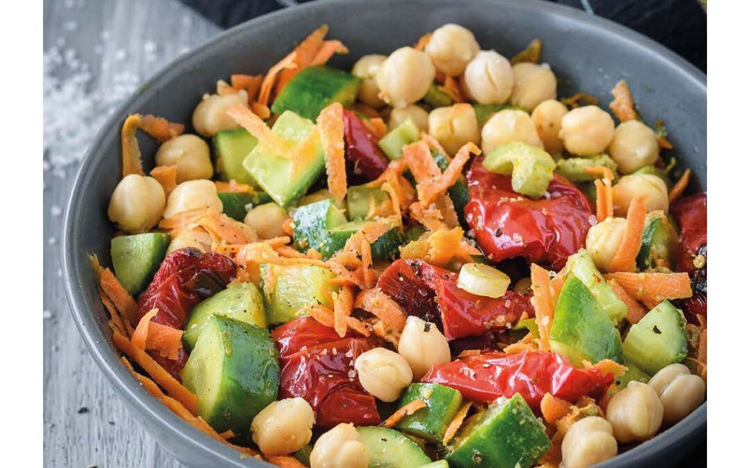 chermoula chickpea salad