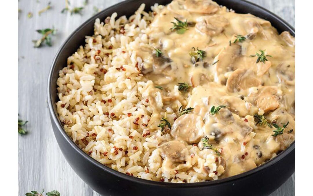 mushroom stroganoff