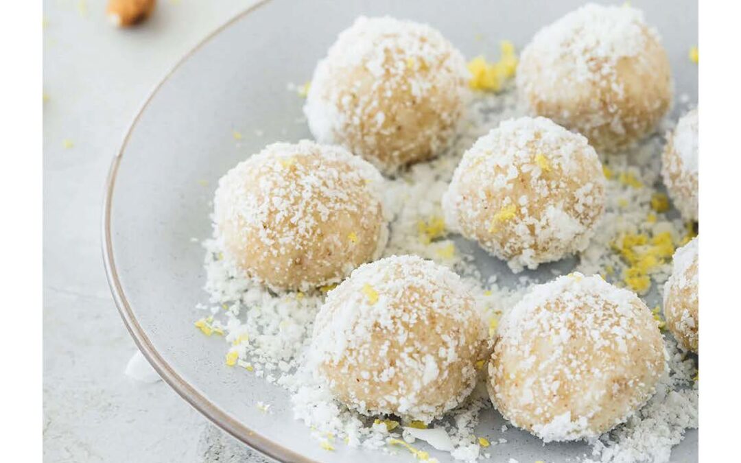 lemony coconut balls
