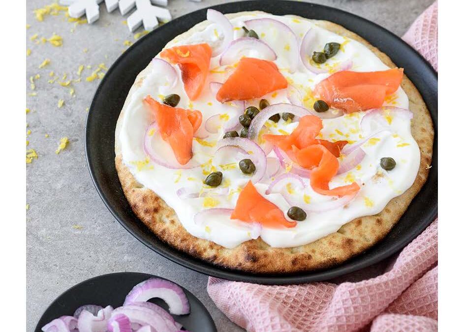 SMOKED SALMON FLATBREAD