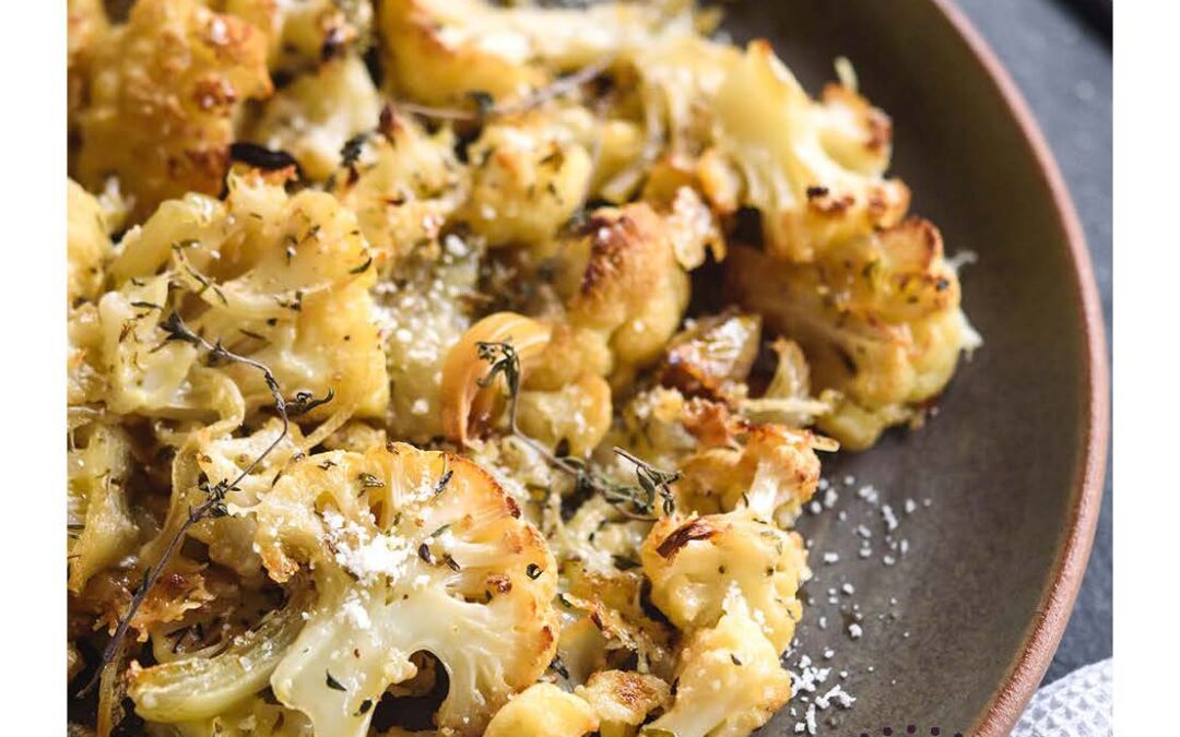 PARMESAN ROASTED CAULIFLOWER