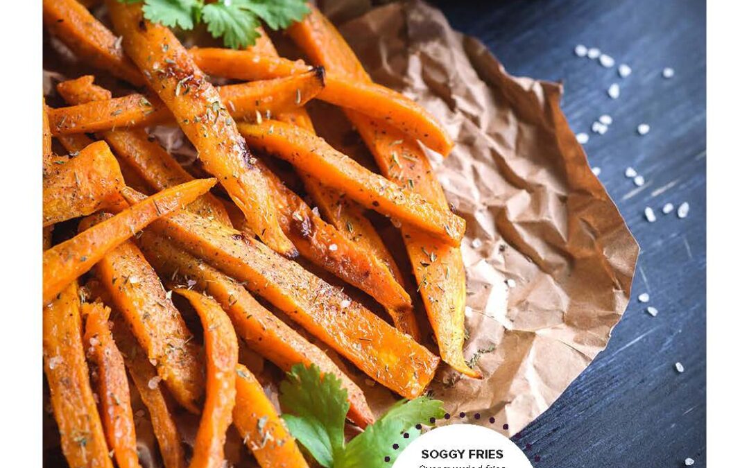 BAKED VEGAN SWEET POTATO FRIES