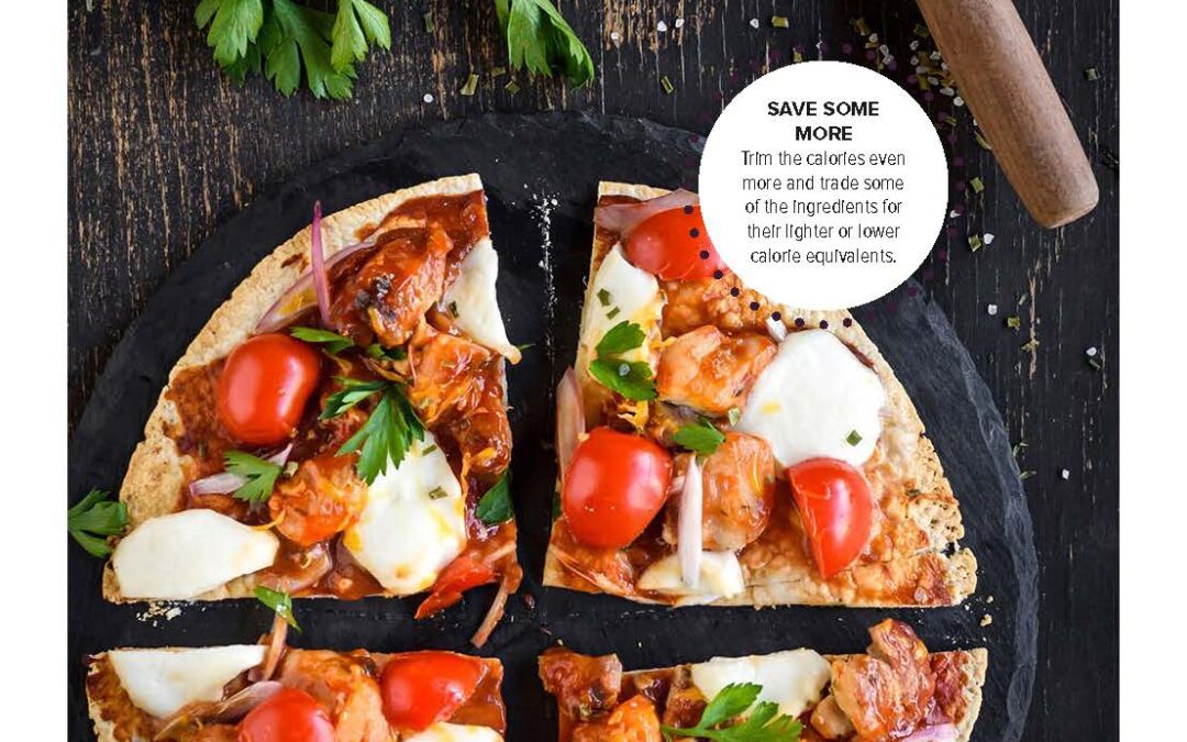 bbq chicken tortilla pizza