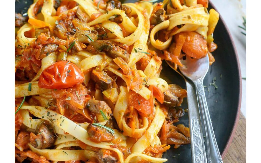 mushroom bolognese
