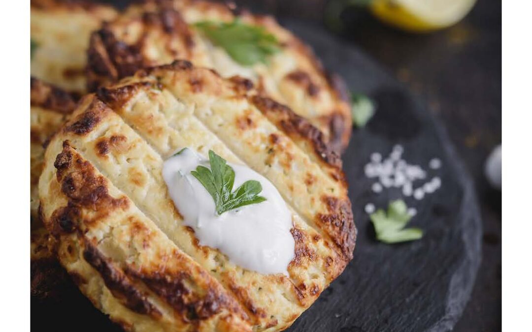 GREEK STYLE TURKEY BURGER