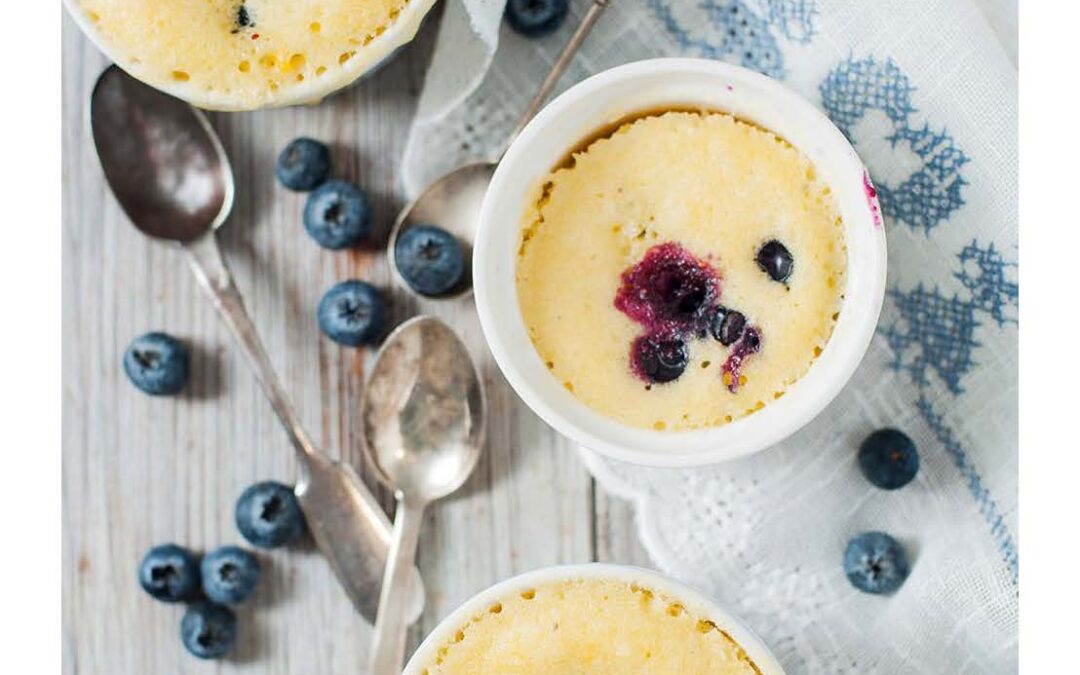 QUICK BLUEBERRY MUFFINS