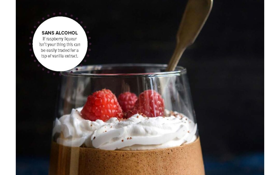 RASPBERRY CHOCOLATE MOUSSE