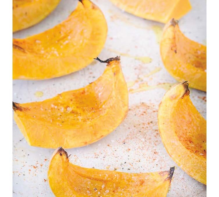 roast pumpkin slices