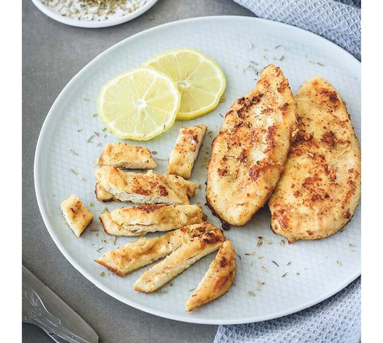 chicken with brown butter sauce