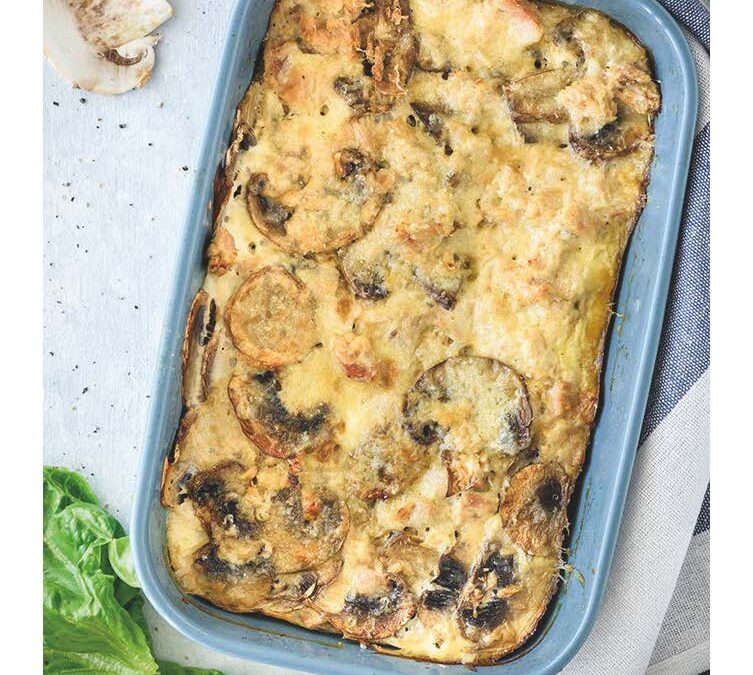 quick & easy tuna quiche