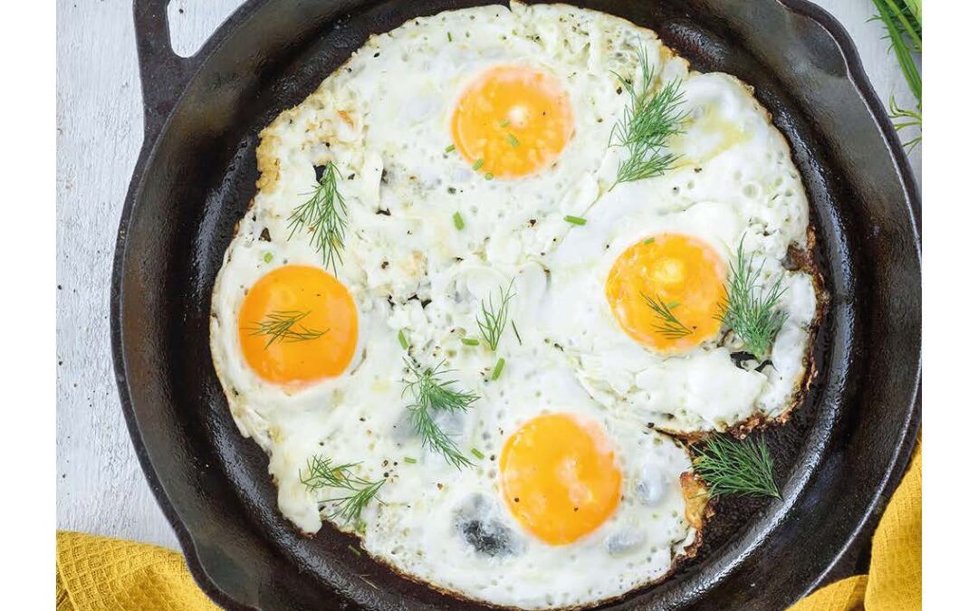 HERBY FRIED EGGS