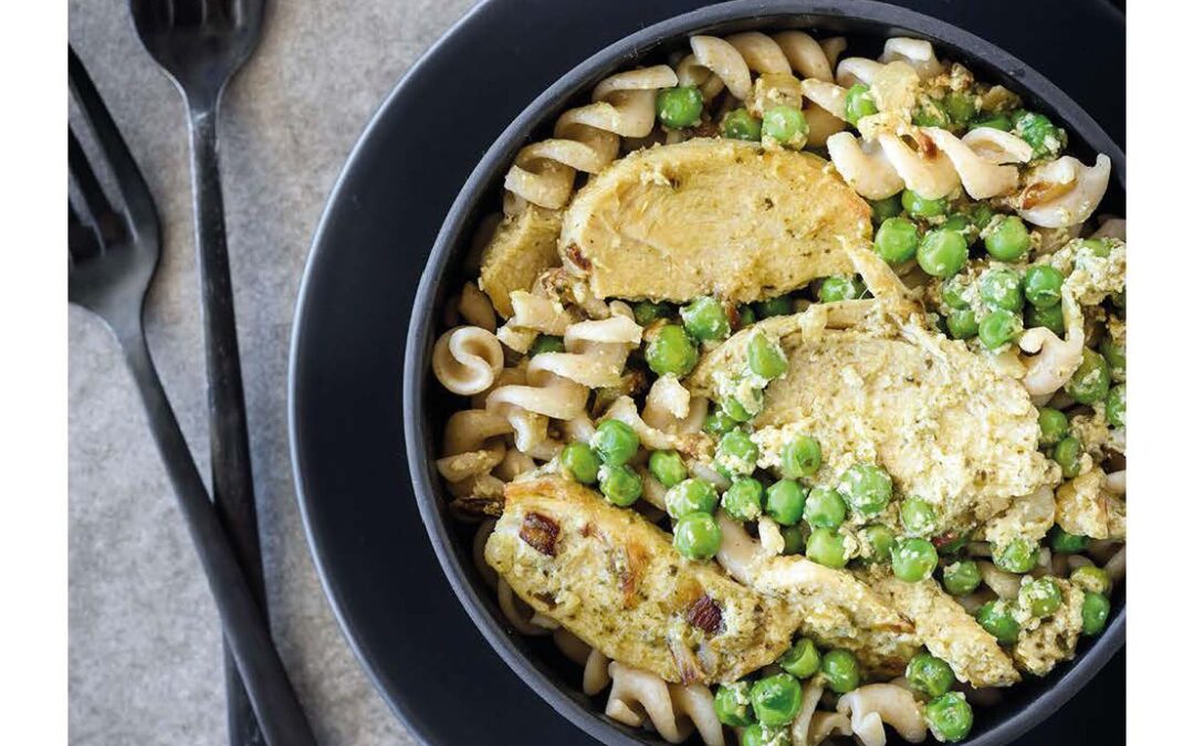 creamy chicken fusilli