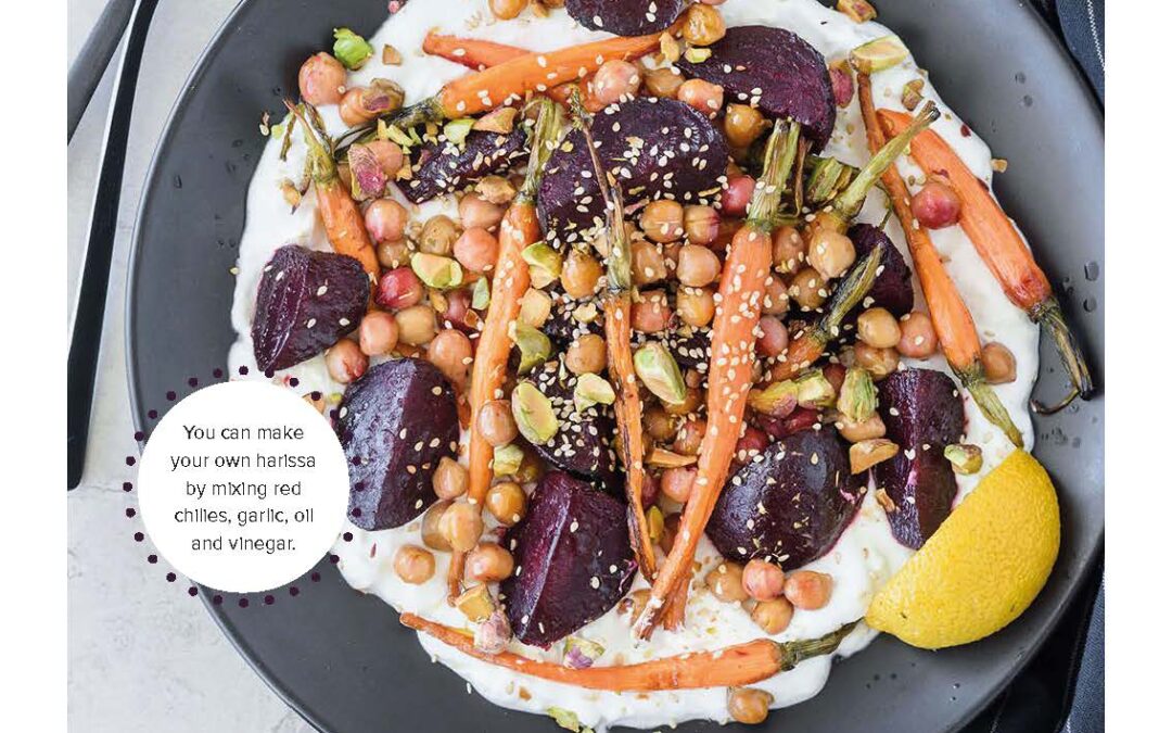 harissa beet & carrot salad