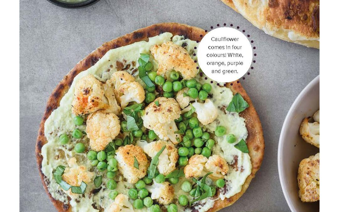 PEA PUREE FLAT BREAD