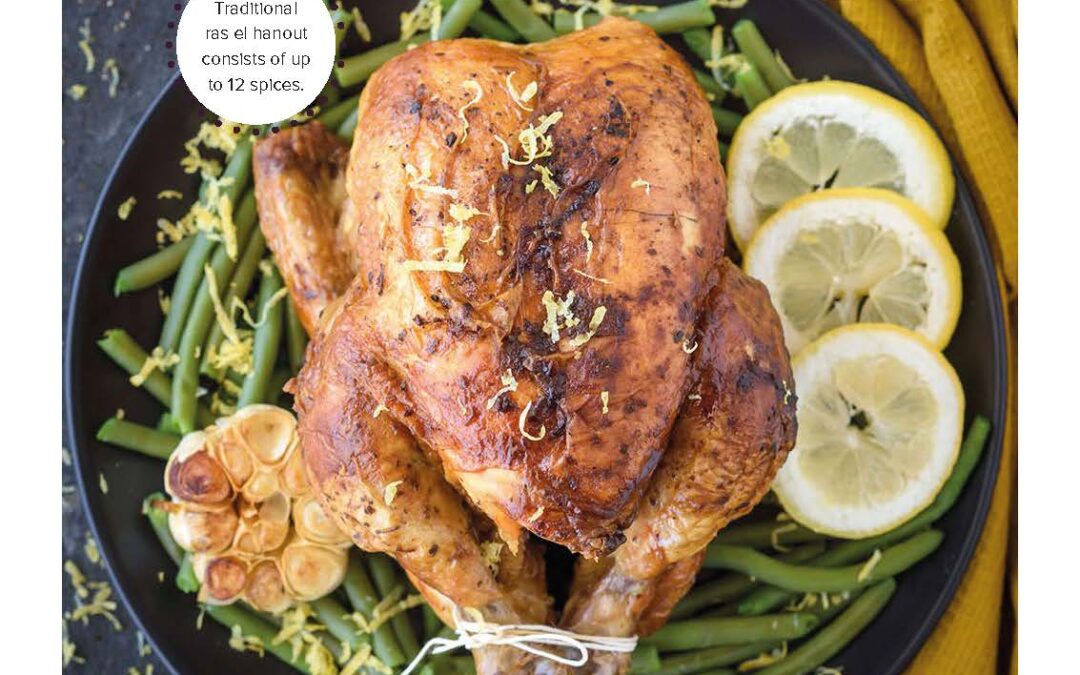 RAS EL HANOUT ROAST CHICKEN AND ZESTY GREEN BEAN