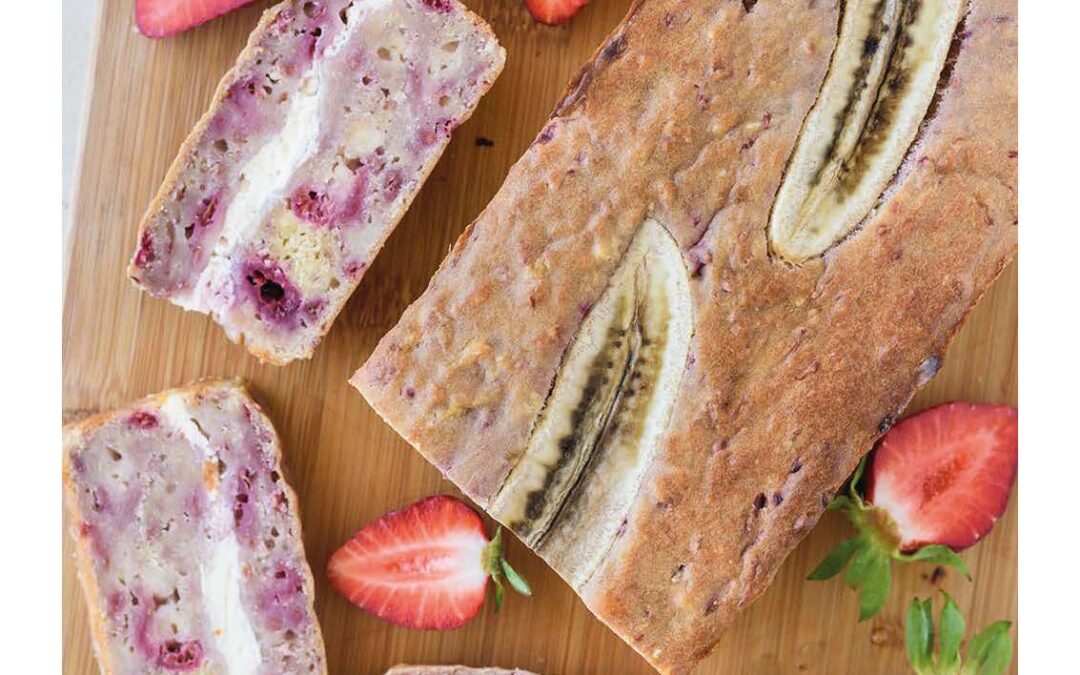 strawberry cheesecake bread
