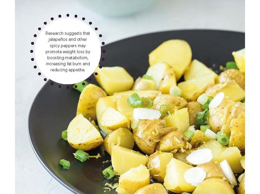 Lemon and jalapeno potato salad