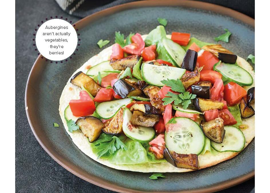 aubergine tortillas