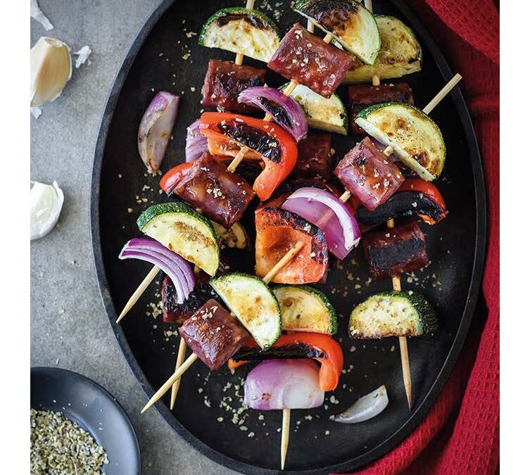 MEDITERRANEAN LAMB SKEWERS