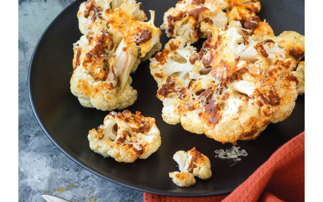 sundried tomato cauliflower steaks