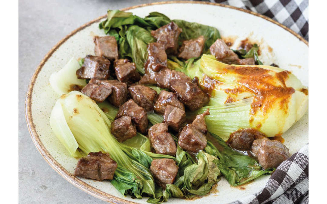 BEEF WITH BOK CHOY